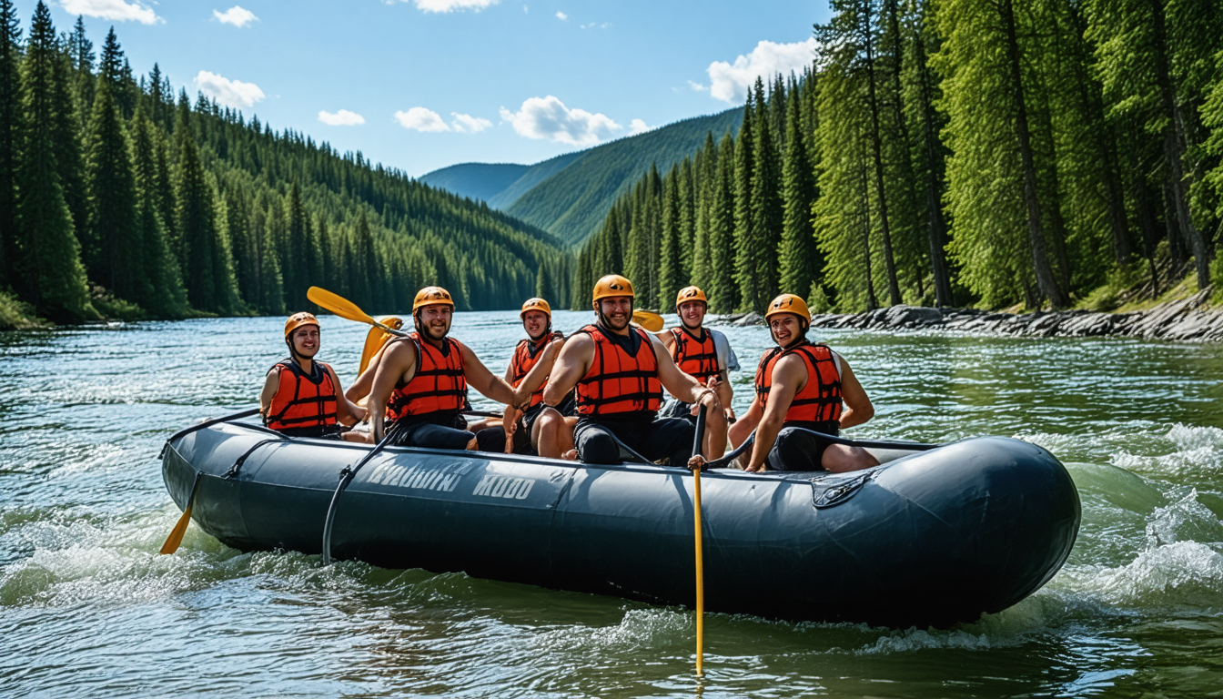 Whitewater Rafting Cabin Stays: Adventure Lodges Near Top Rivers